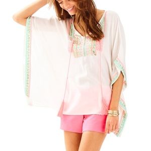 Lilly Pulitzer Lucinda Caftan, Resort White